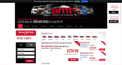 Desktop Screenshot of amtleasing.co.uk