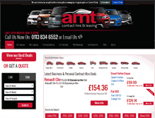 Tablet Screenshot of amtleasing.co.uk